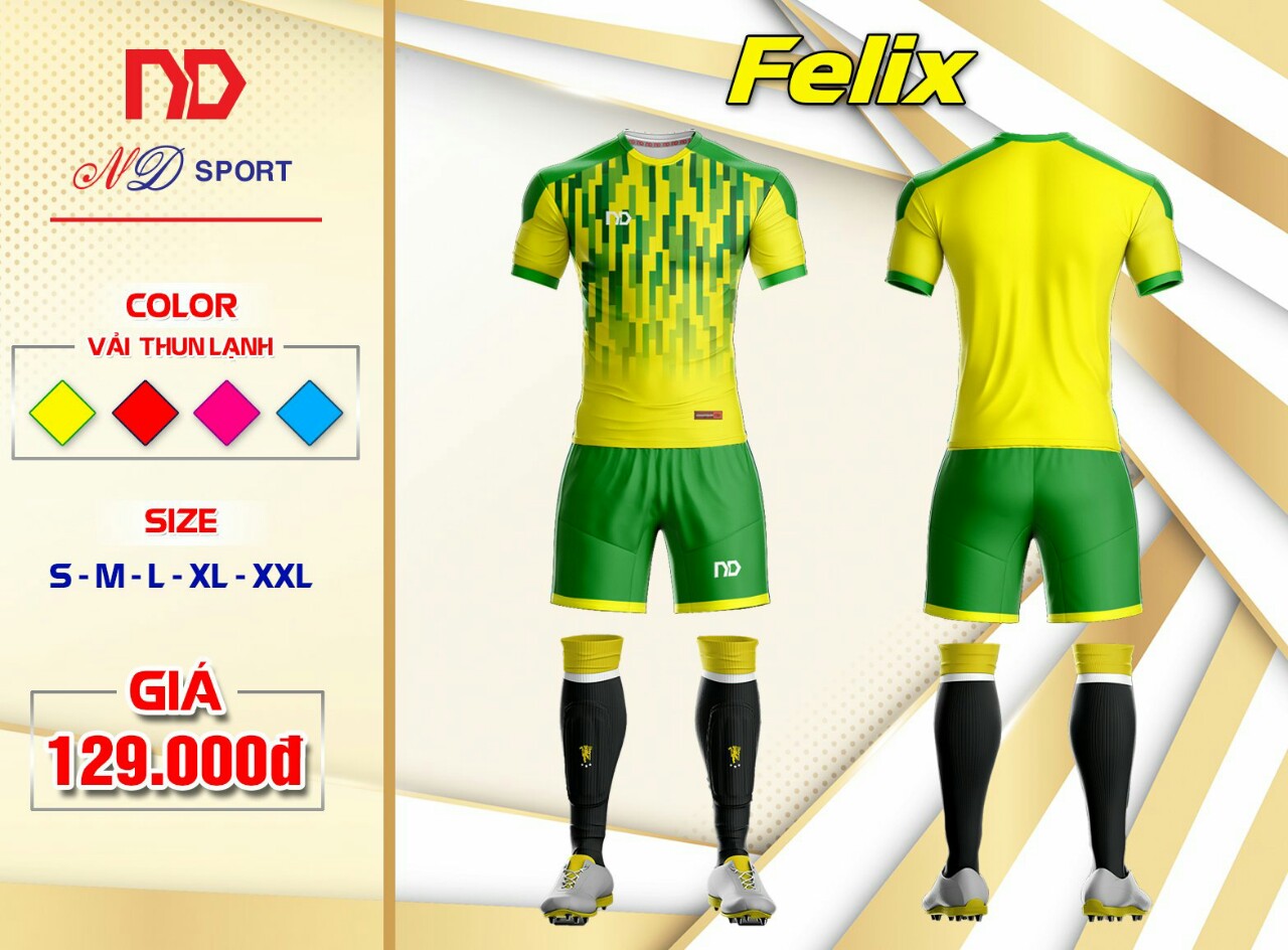 Bộ quần áo thể thao FELIX
